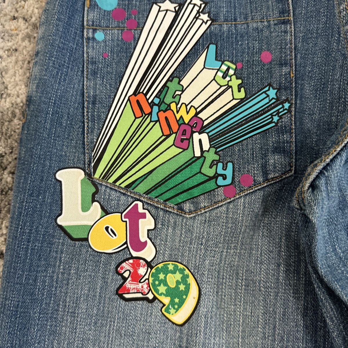JNCO × Japanese Brand × Vintage Crazy Vintage y2k Lot 29 baggy Southpole style NWT jeans Size US 34 / EU 50 - 4 Thumbnail