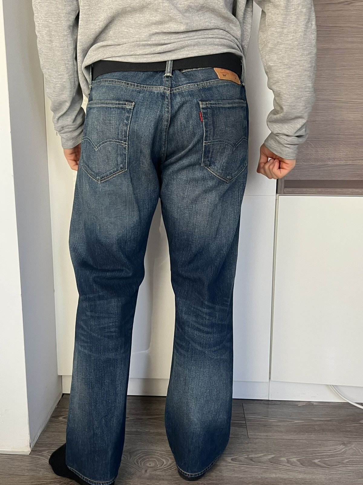 Levi's × Levi's Vintage Clothing ‼️Vintage Levis 504 White Oak Cone Denim Pants‼️ Size US 36 / EU 52 - 12 Thumbnail