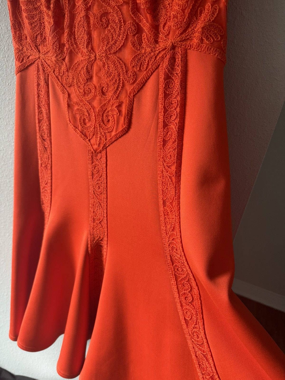 Tadashi Shoji Tadashi Shoji orange dress 8 Size M / US 6-8 / IT 42-44 - 5 Thumbnail