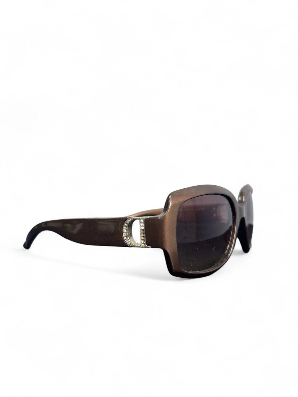 Dior Dior Brown Vintage Sunglasses Retro 2000s Style Size ONE SIZE - 10 Thumbnail