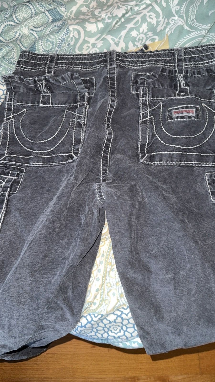 True Religion Super T Cargo Pants Size US 33 - 1 Thumbnail