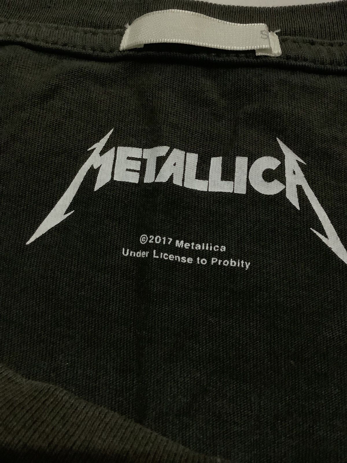 Band Tees × GU × Metallica Metallica Ride the Lightning 1984 Tour Tee Size S / US 4 / IT 40 - 18 Thumbnail