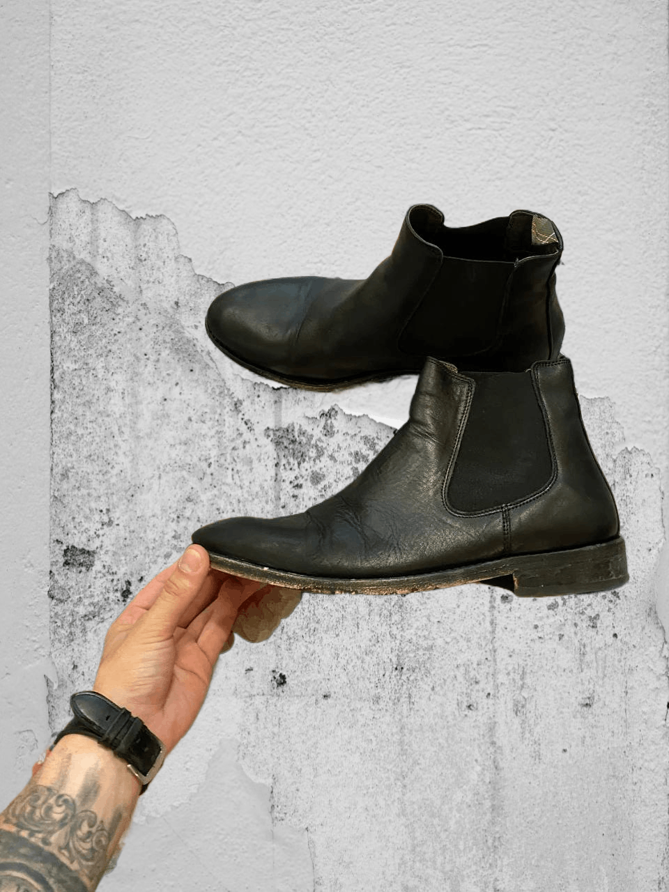 Barbour Boots Barbour black Vintage Streetwear Y2K Size US 9.5 / EU 42-43 - 1 Thumbnail