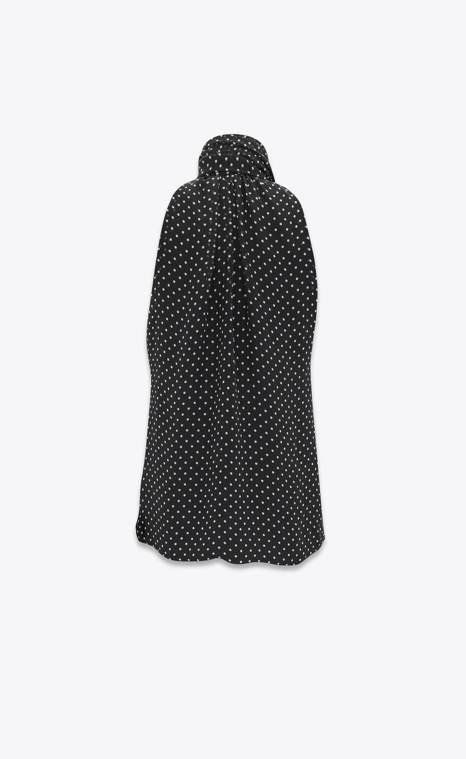 Saint Laurent Paris o1s1wg110125 781578 Oversized Lavallière-Neck Tank Top Size US S / EU 44-46 / 1 - 5 Thumbnail