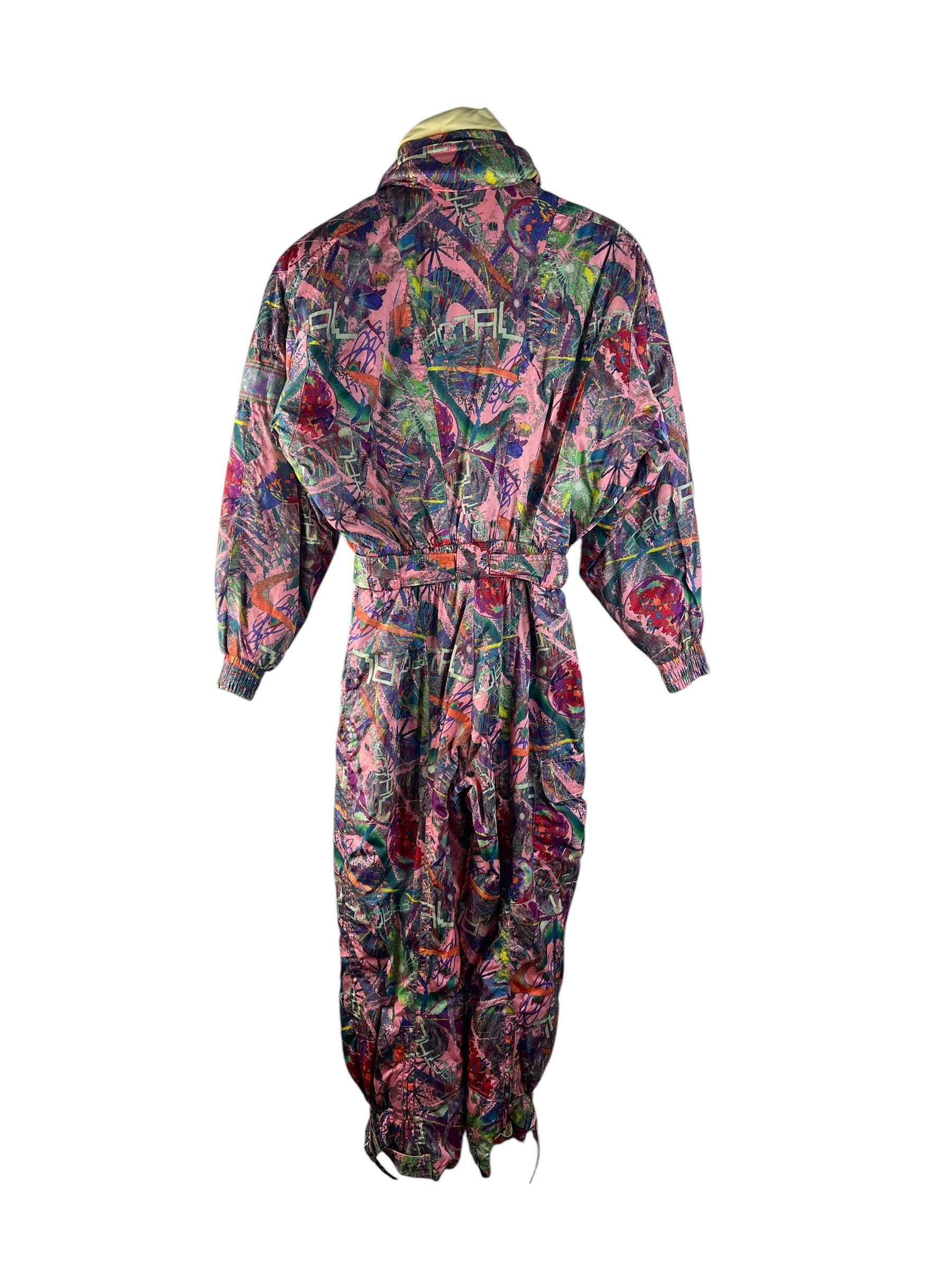 Japanese Brand Vintage Killy “The Power of Fractal” Ski Suit Snow Suit Size US 30 / EU 46 - 3 Thumbnail