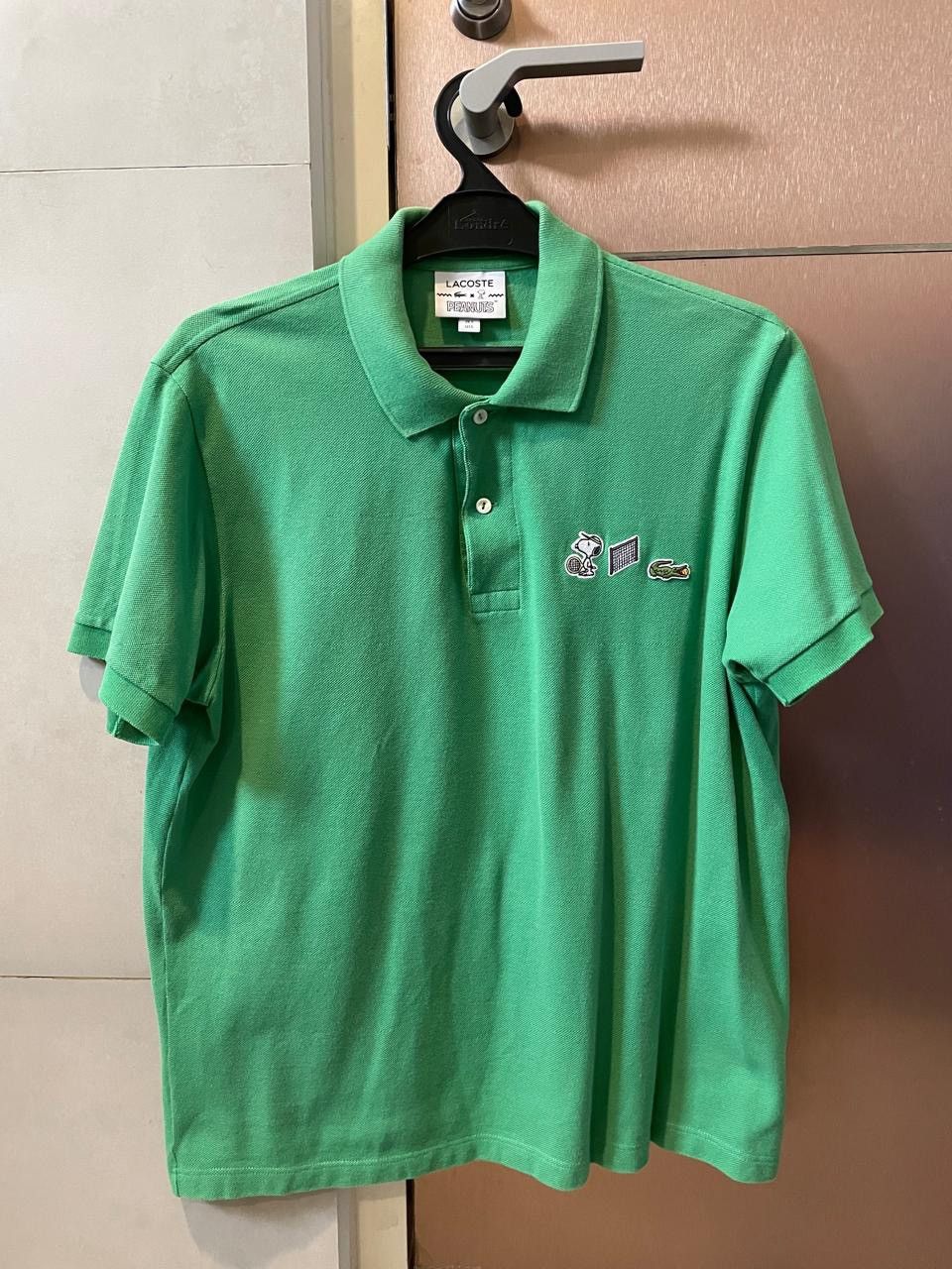 Lacoste Lacoste x Peanuts Relaxed Fit Organic Cotton Polo Size US L / EU 52-54 / 3 - 1 Thumbnail