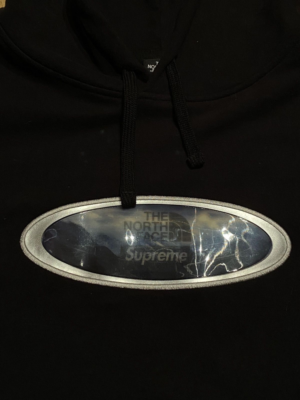 Supreme × The North Face Hoodie Lenticular L