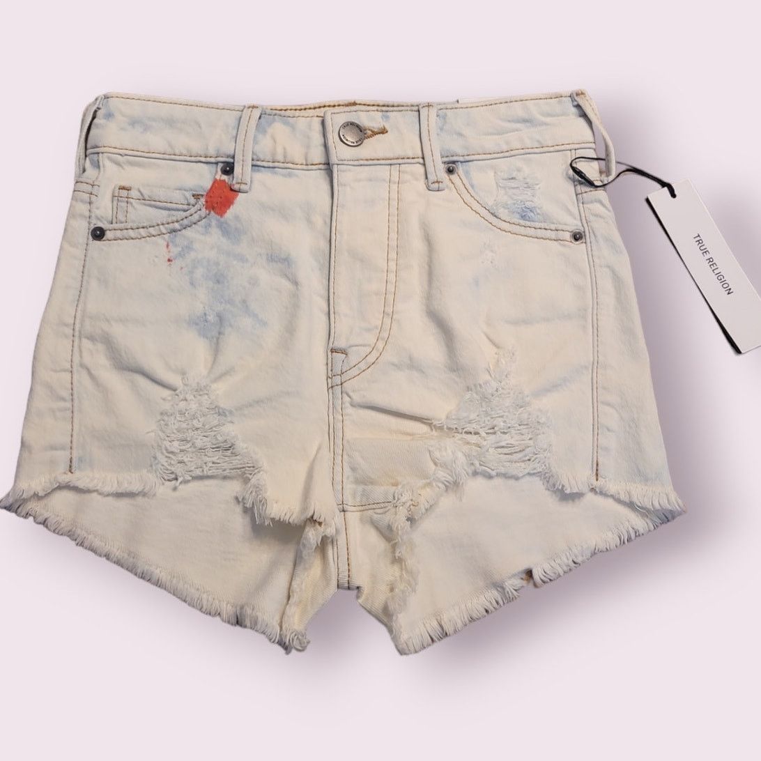 True Religion True Religion HR Acid Wash Shorts 24 NWT Thrashed Destroyed Size 24" / US 00 / IT 34 - 1 Thumbnail