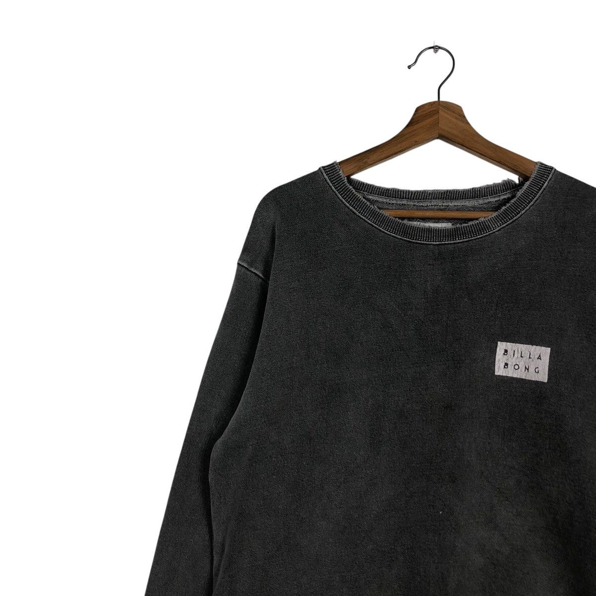 Billabong × Japanese Brand 📌Vintage Sweatshirt Billabong Big Logo Design Faded Design Size US L / EU 52-54 / 3 - 8 Thumbnail