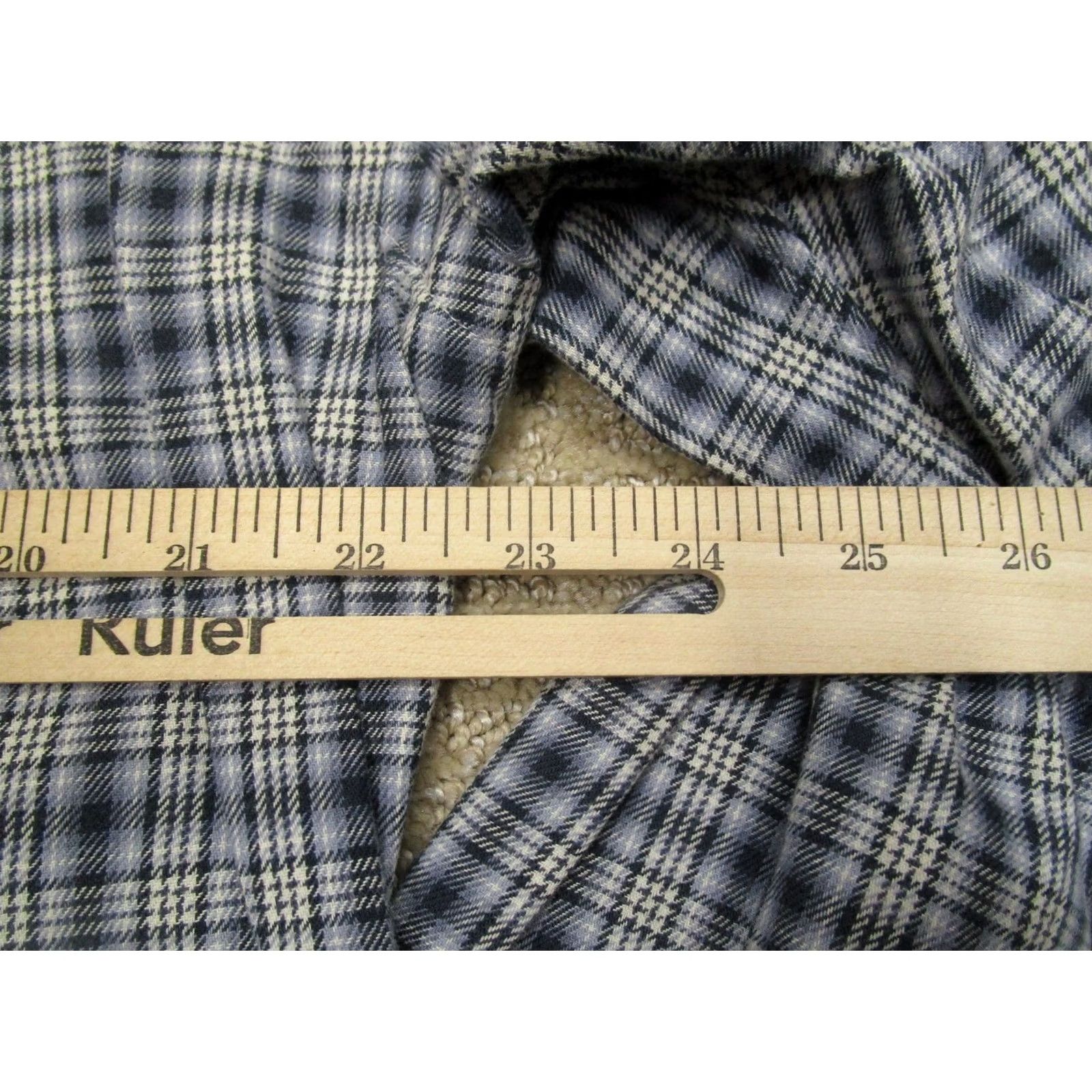 Ralph Lauren Ralph Lauren Shirt Men Medium Blue Plaid Flannel Button Down Long Sleeve Twill Size US M / EU 48-50 / 2 - 6 Thumbnail