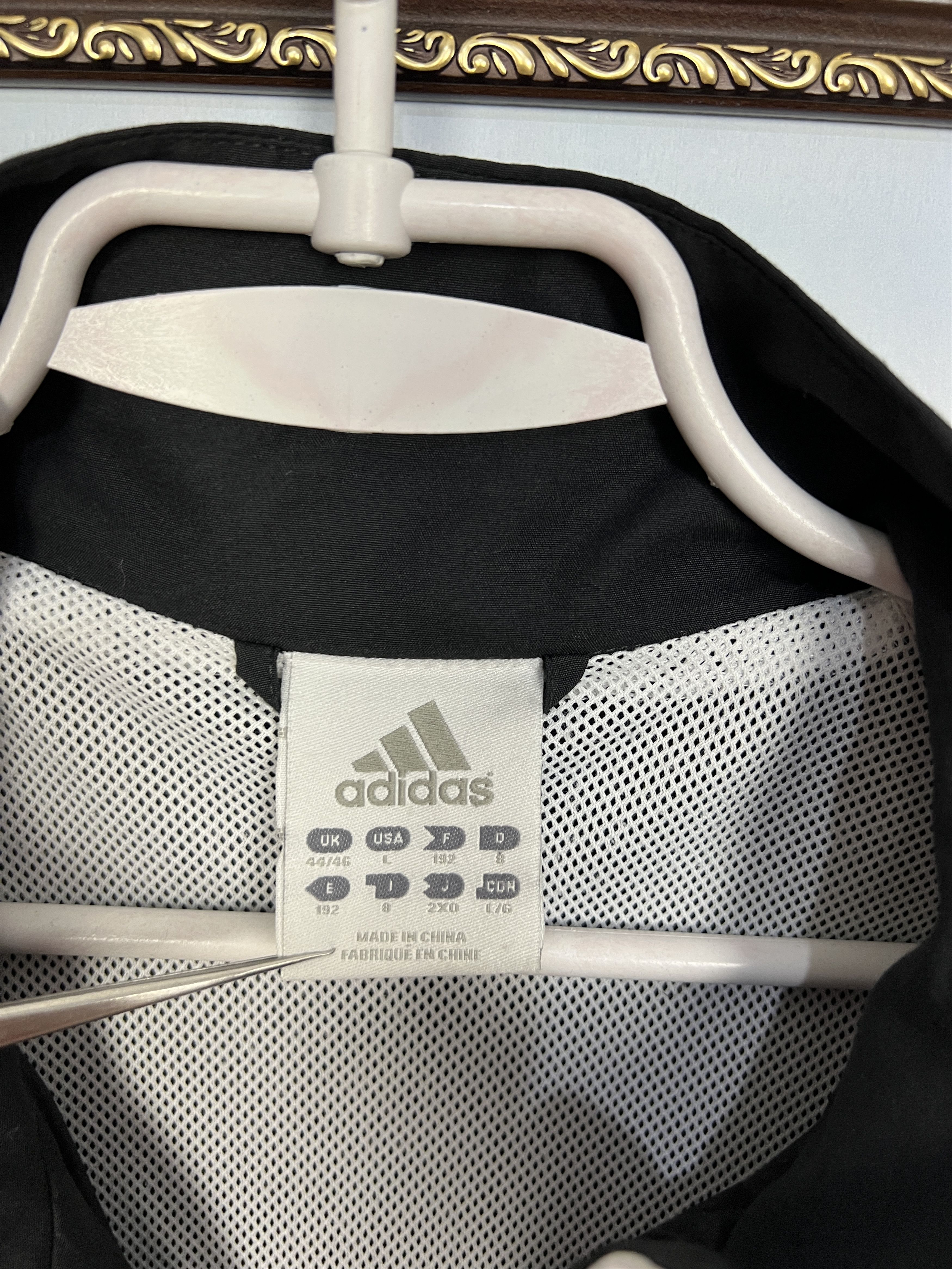 Adidas Vintage Newcastle United Football Jacket Soccer Track Top Size US L / EU 52-54 / 3 - 6 Thumbnail
