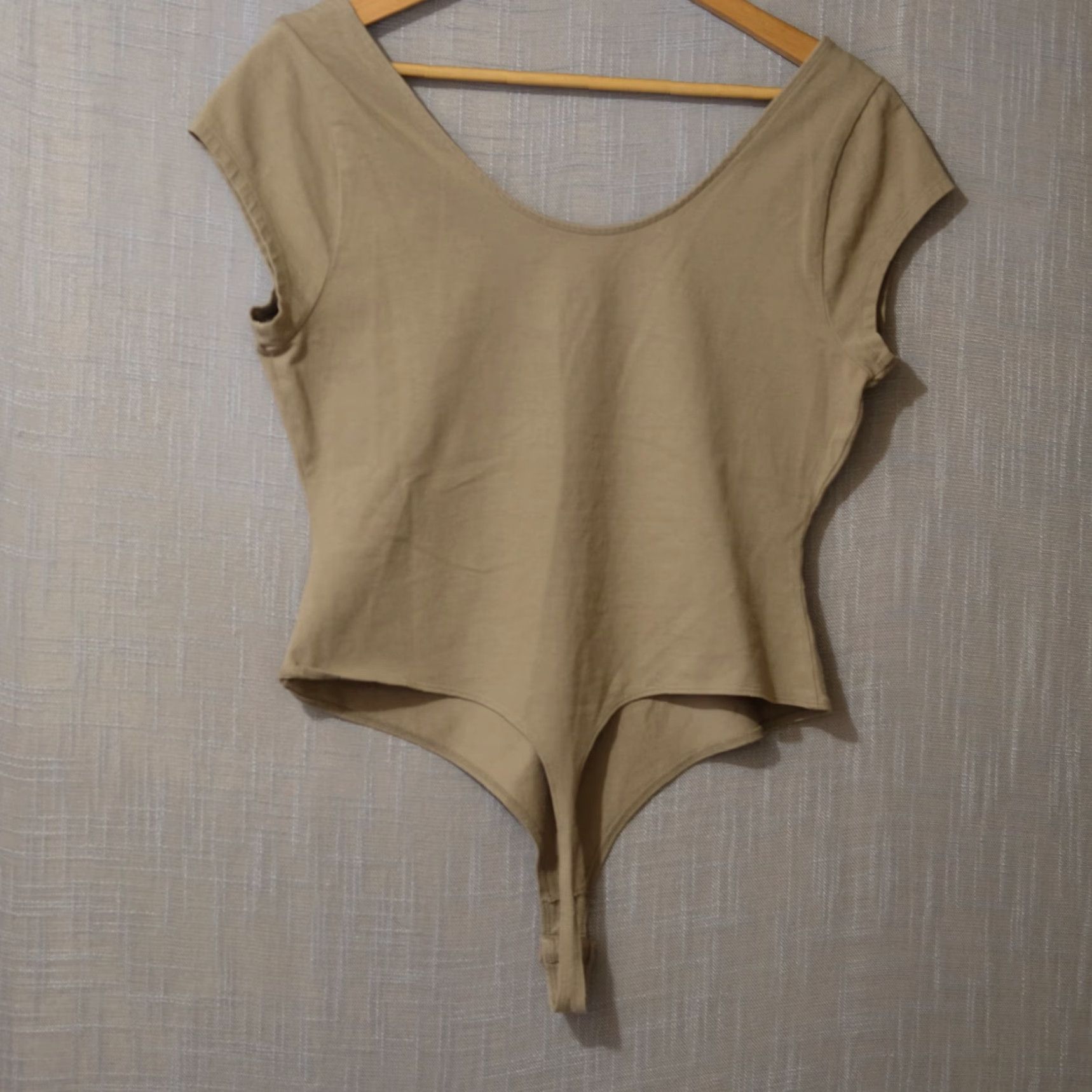 Vintage NWT Universal Thread Bodysuit Brown Leaves Women's M #H81-8 Size M / US 6-8 / IT 42-44 - 7 Thumbnail