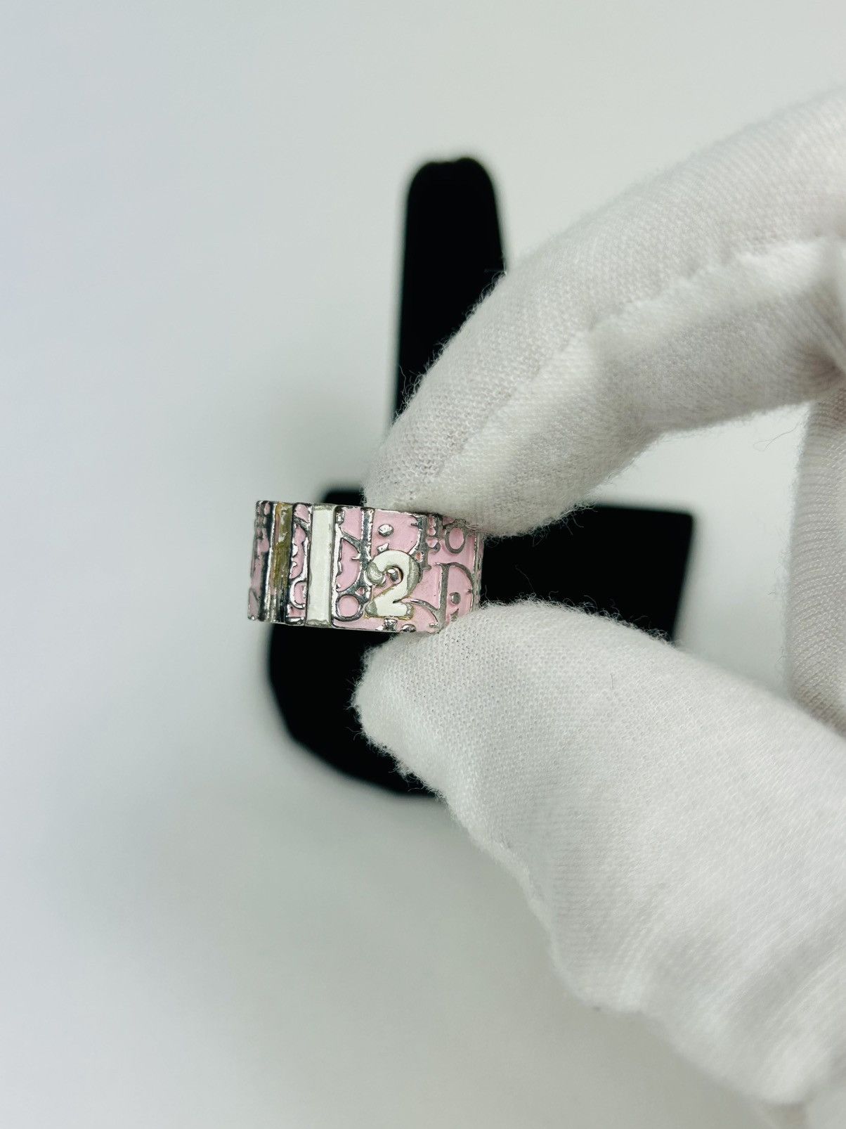 Dior Dior Pink Trotter 2 Ring Size 5 Size ONE SIZE - 3 Thumbnail