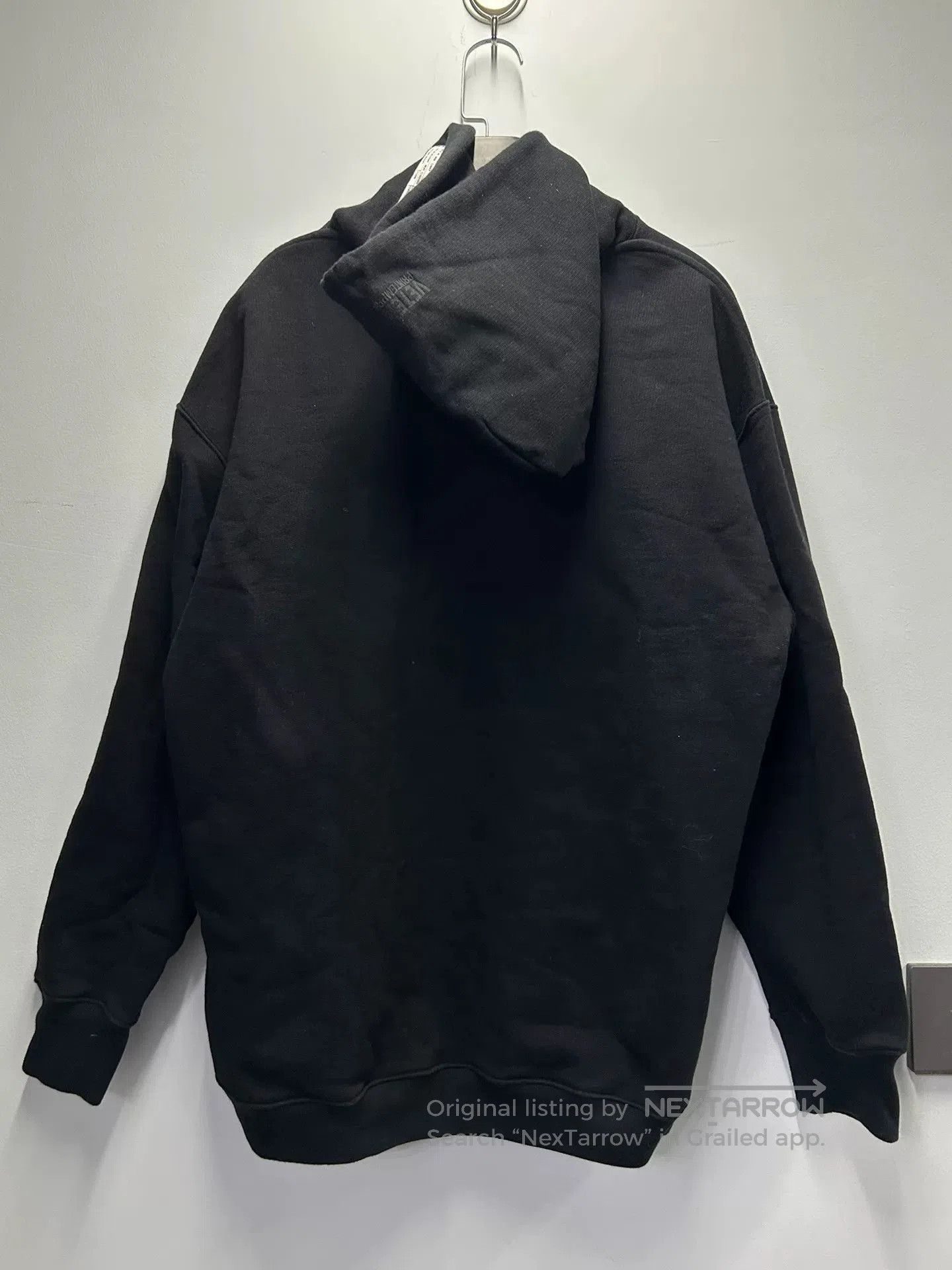Vetements Vetements Logo Black Hoodie Size M. Size US M / EU 48-50 / 2 - 2 Thumbnail