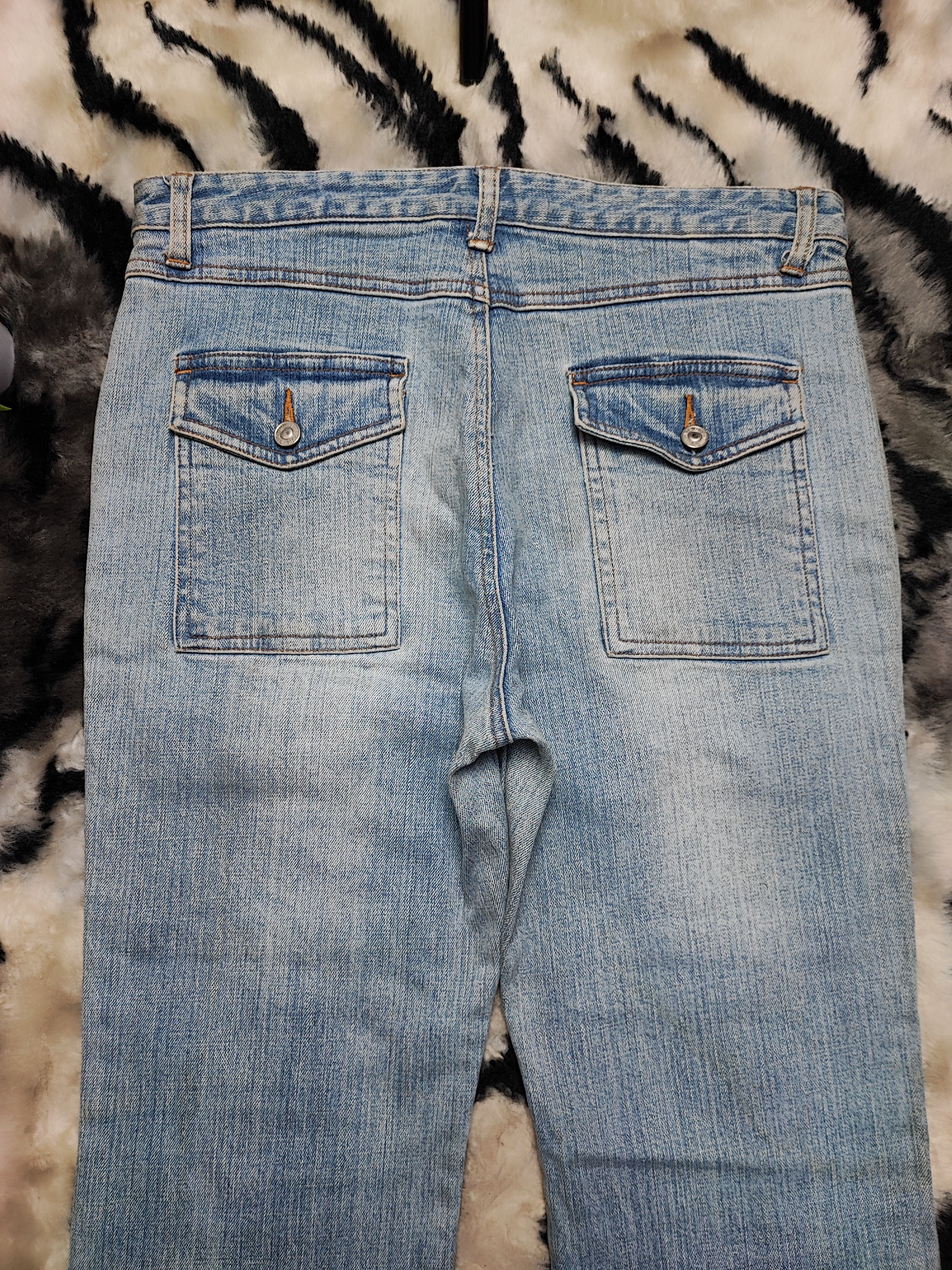 Japanese Brand Flare Bootcut Bush Pant Jeans by Browdwin Size US 28 / EU 44 - 9 Thumbnail