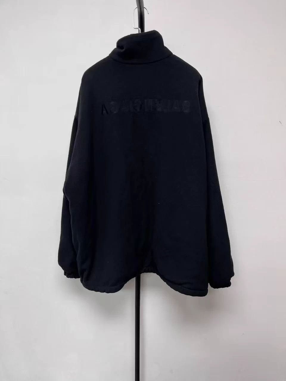 Balenciaga Balenciaga solid color turtleneck zip-up long-sleeved jacket Size US S / EU 44-46 / 1 - 2 Thumbnail
