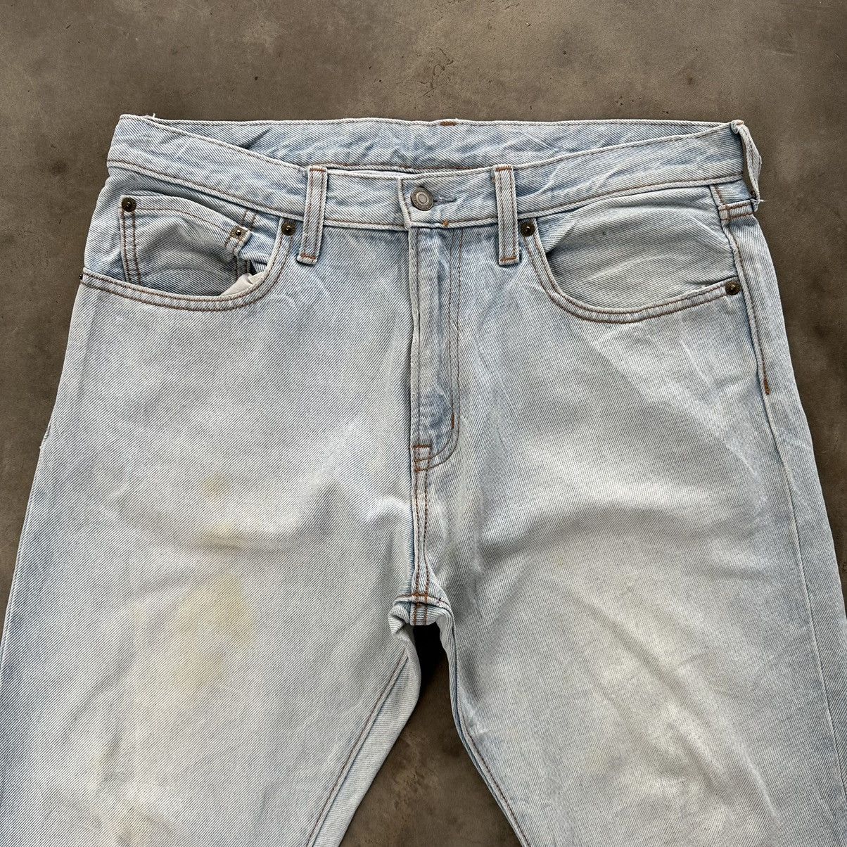 Japanese Brand × Jean × Vintage Vintage Japanese Lightwash Distressed Faded Denim Jean Pant Size US 34 / EU 50 - 3 Thumbnail
