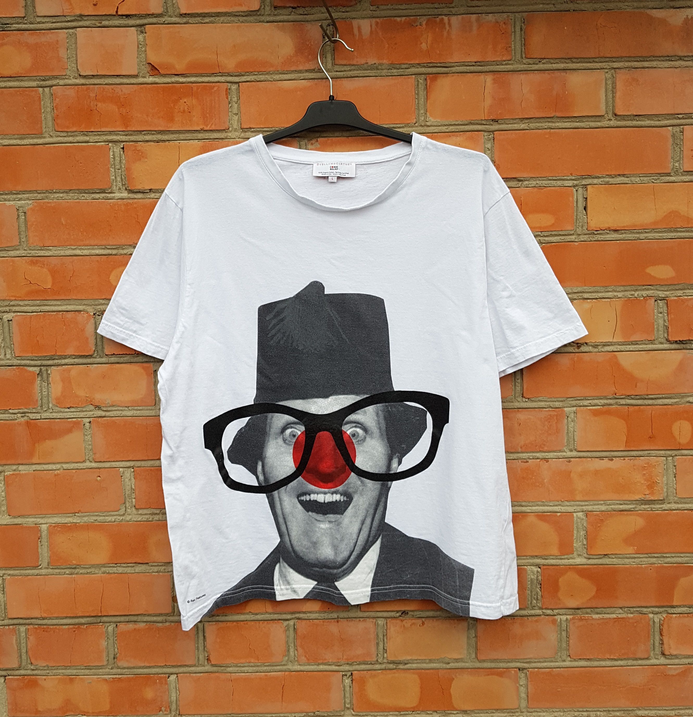 Stella McCartney Stella McCartney Comic Relief Red Nose Day Clown T Shirt Size US L / EU 52-54 / 3 - 1 Thumbnail
