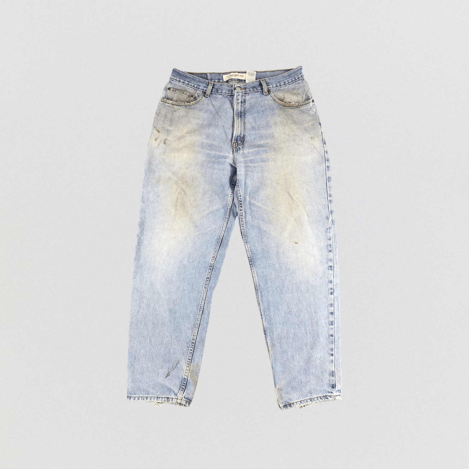 Levi's × Vintage Vintage Light Wash Levis 560 Jeans-JM1473 Size US 37 - 1 Thumbnail