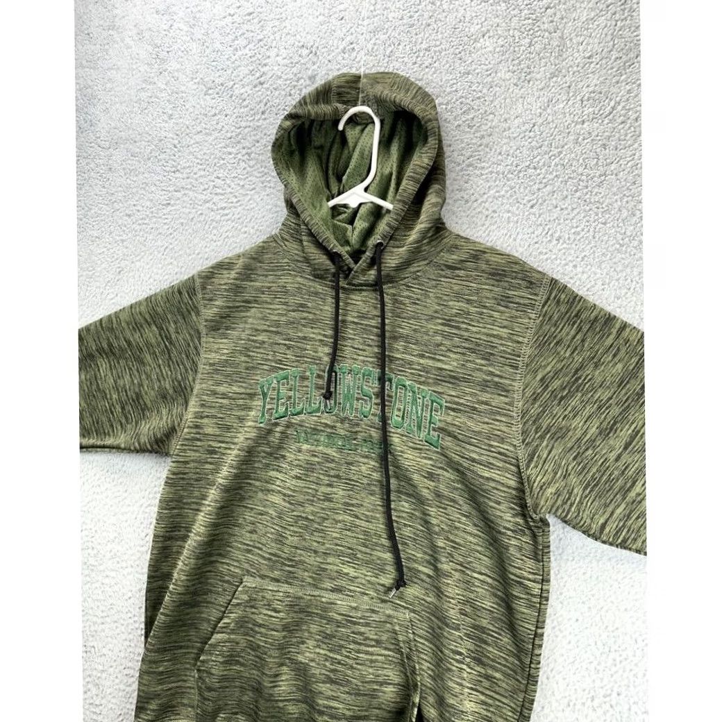 Vintage Basix Of America Yellowstone National Park Hoodie Sweatshirt Men Size US M / EU 48-50 / 2 - 6 Thumbnail