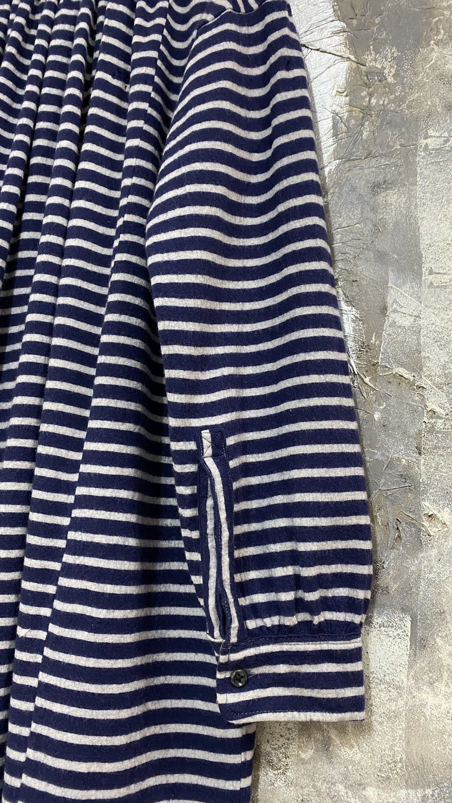 Kapital Kountry Vintage Kapital Distressed Striped Wool Dress Size ONE SIZE - 12 Thumbnail