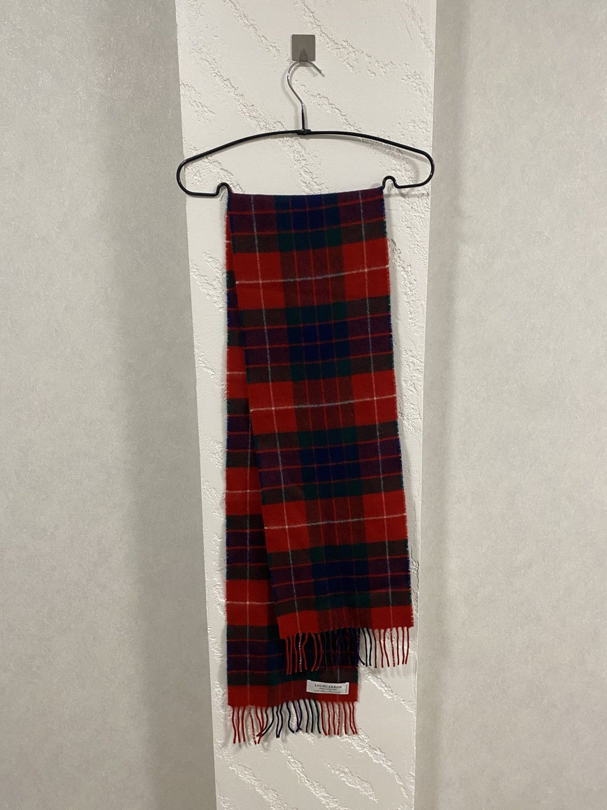 Other Lochcarron Checkered Lambswool Long Scarf Made in Scotland Size ONE SIZE - 1 Thumbnail