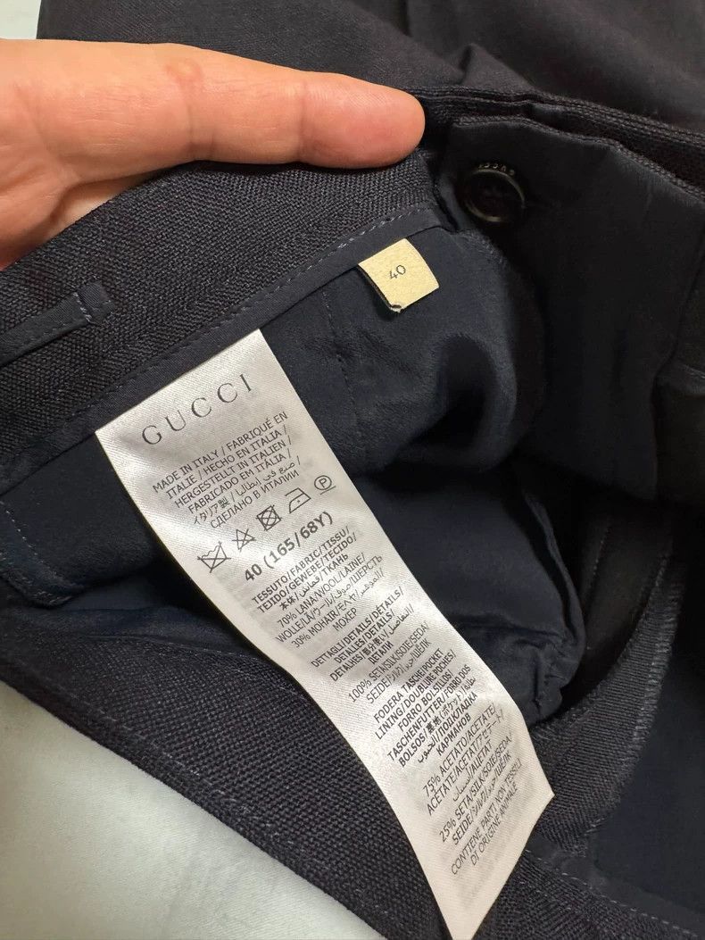 Gucci Gucci Casual Pants Made of Wool and Mohair-2506 Size US 40 / EU 56 - 6 Thumbnail