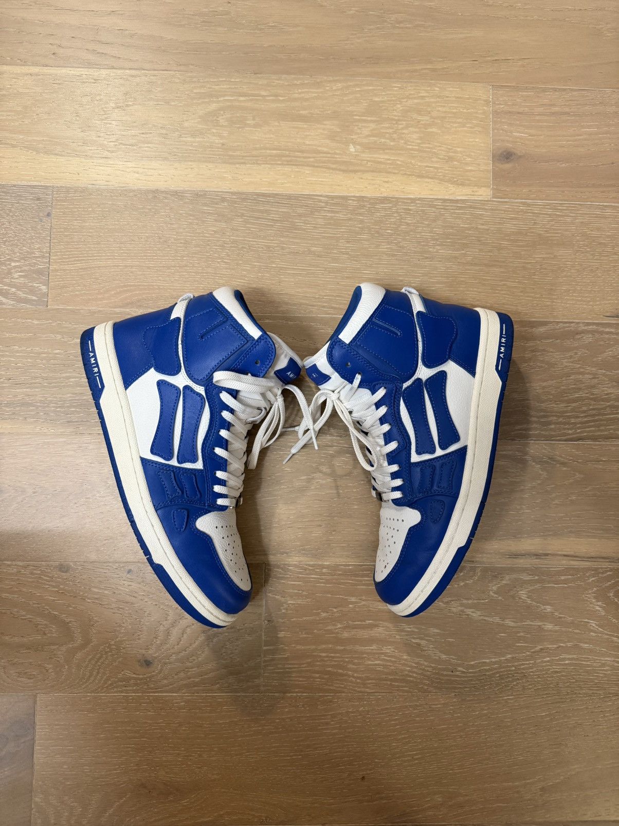 Amiri Skel top hi royal blue Size US 10 / EU 43 - 1 Thumbnail