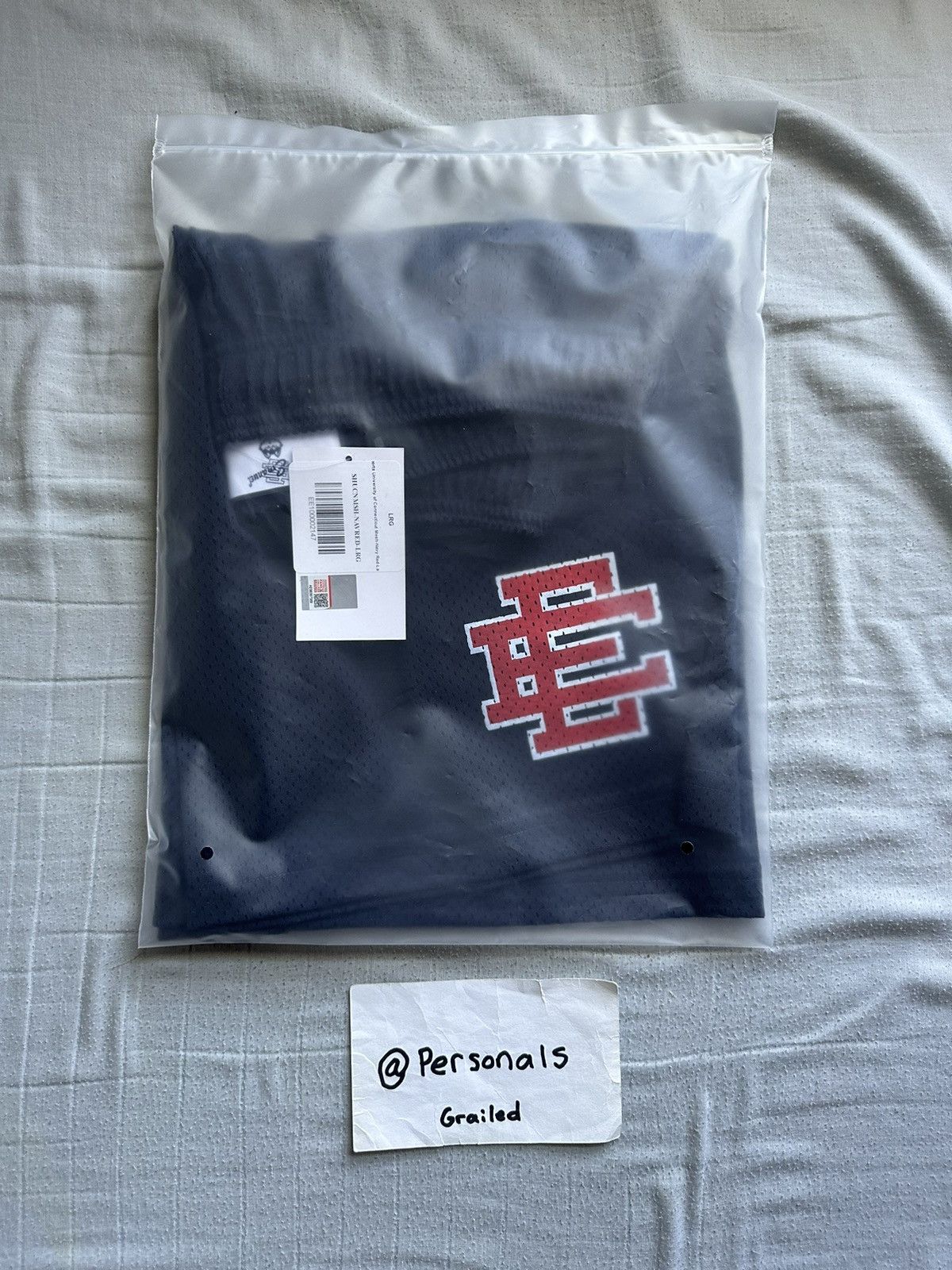 Eric Emanuel × NCAA NEW Eric Emanuel UCONN Basic Shorts Large Size US 34 / EU 50 - 5 Thumbnail