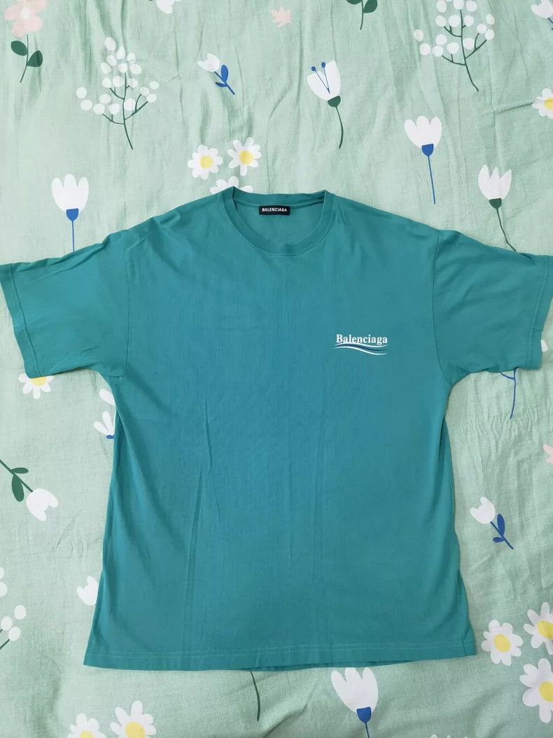 Balenciaga Coke Print Short Sleeve T-shirt - dmc