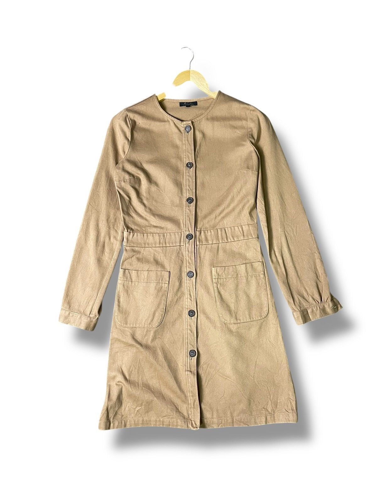 A.P.C. × Japanese Brand × Vintage A.P.C Maxi Dress Button Ups (32) Size S / US 4 / IT 40 - 2 Thumbnail