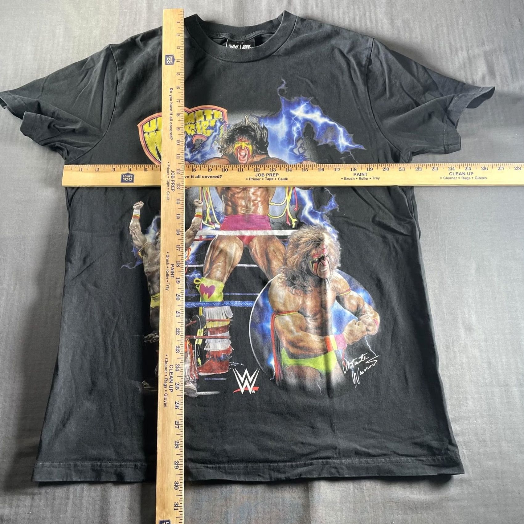 Palace VINTAGE WWE Ultimate Warrior Shirt Mens Medium Black Graphic Tee Nike? Size US M / EU 48-50 / 2 - 4 Thumbnail