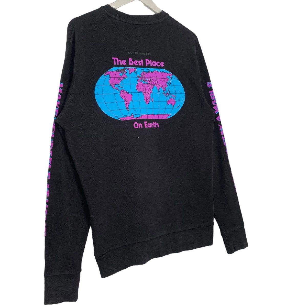 Vintage Vintage Levi’s Long Sleeve Tshirt Black Pullover Jumper Sz S Size US S / EU 44-46 / 1 - 3 Thumbnail