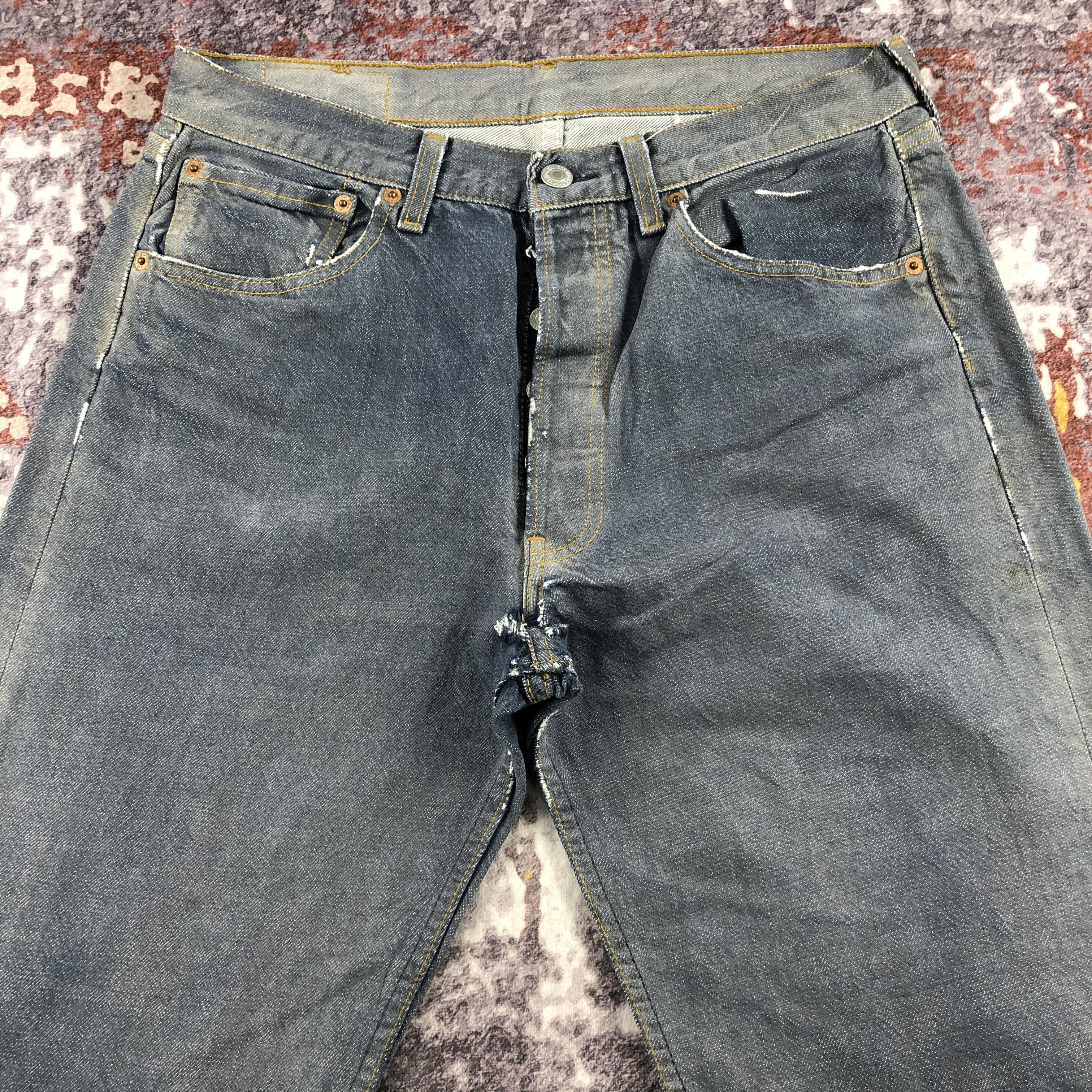 Levi's × Vintage 90s Vintage Levis 501 Jeans-JM2462 Size US 31 - 3 Thumbnail