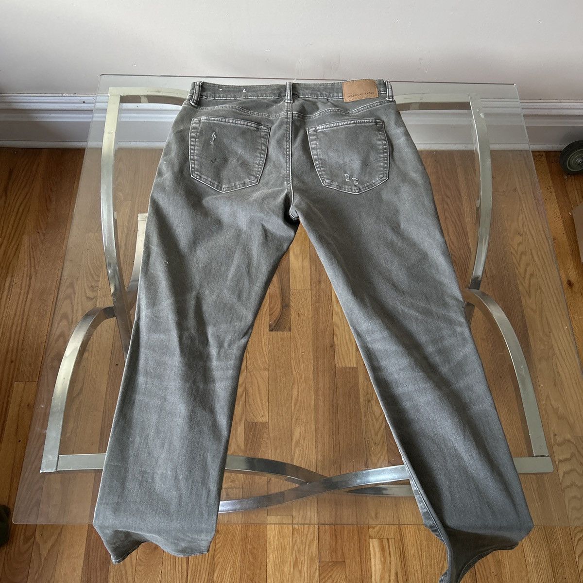 American Eagle Outfitters Grey American Eagle jeans Size US 34 / EU 50 - 2 Thumbnail