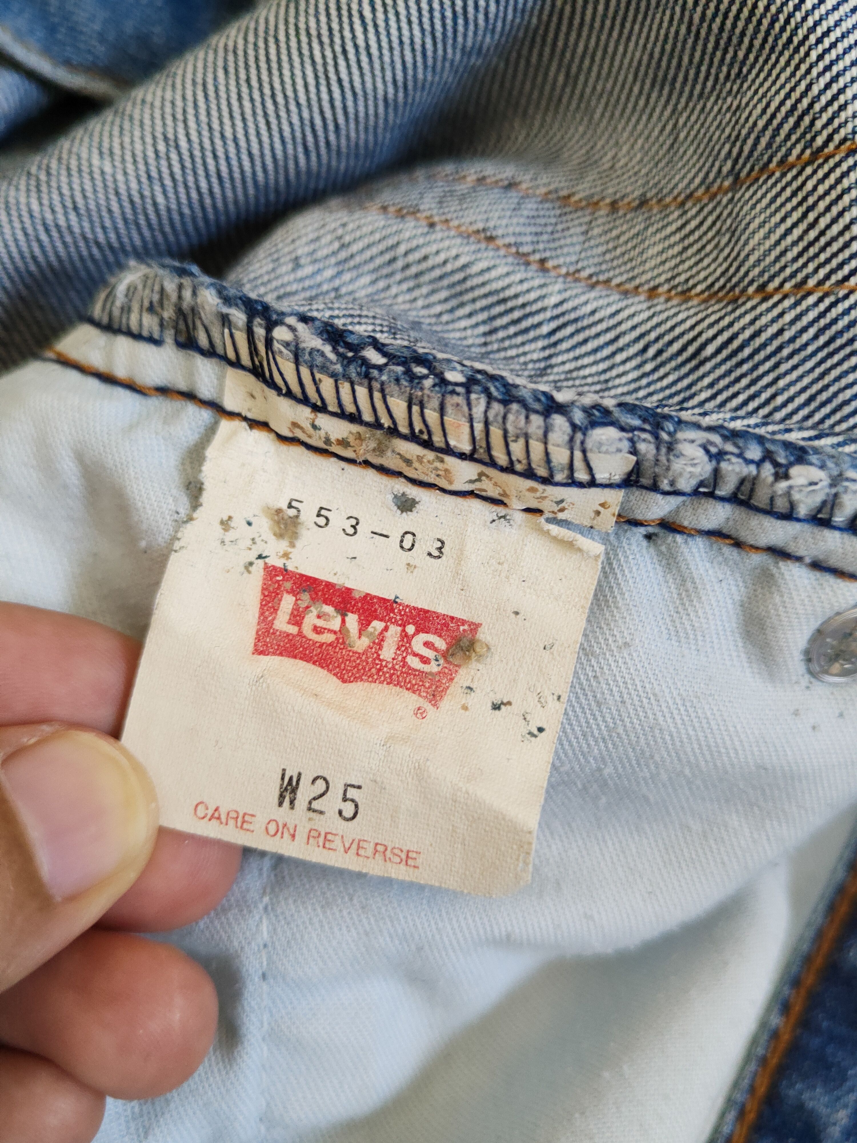Levi's Levi's Blue Distressed Ripped Jeans #S2122 Size US 26 / EU 42 - 20 Thumbnail