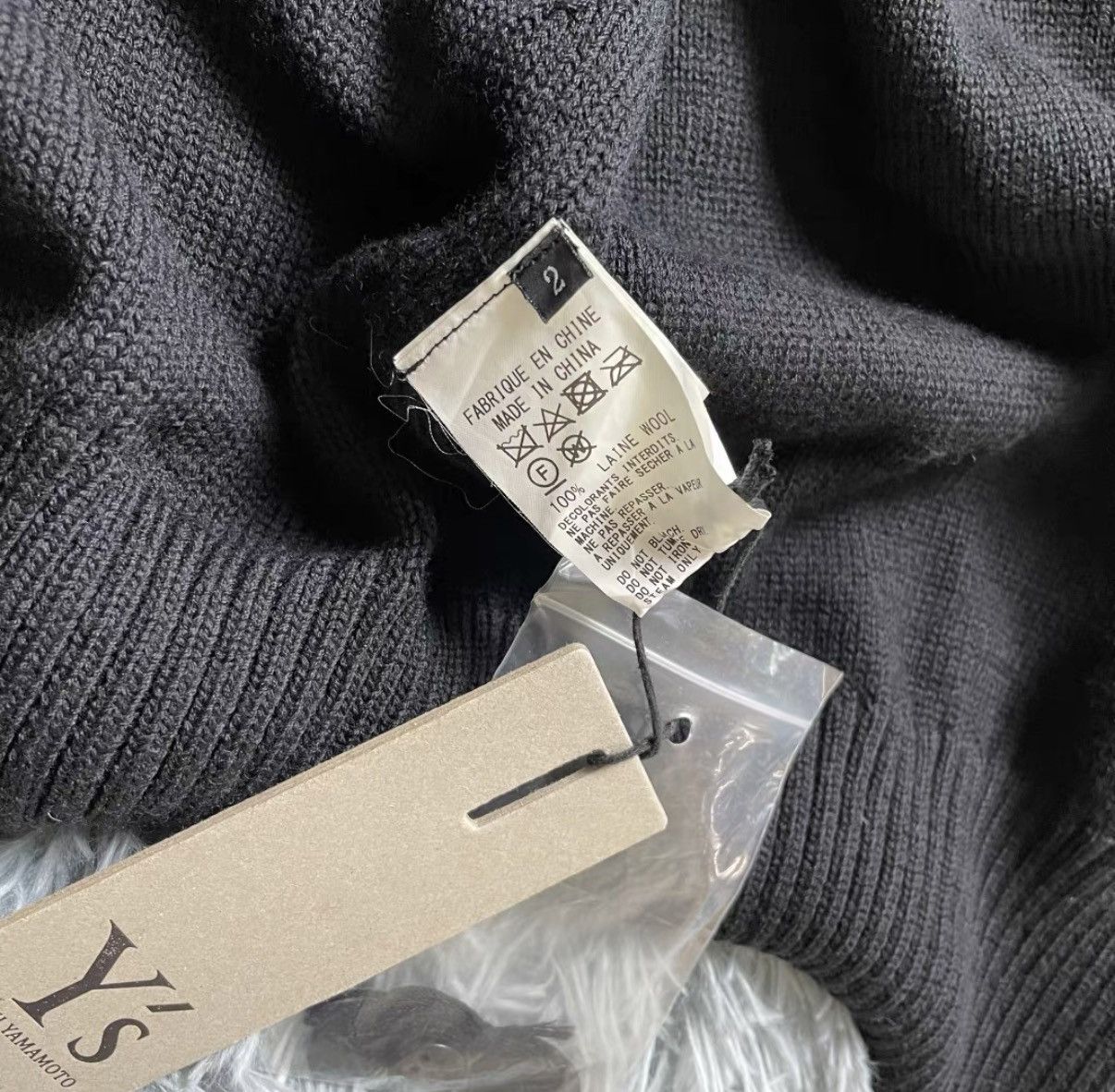 Yohji Yamamoto Yohji Yamamoto Y's Asymmetric Knit Cardigan J29 Size US M / EU 48-50 / 2 - 3 Thumbnail