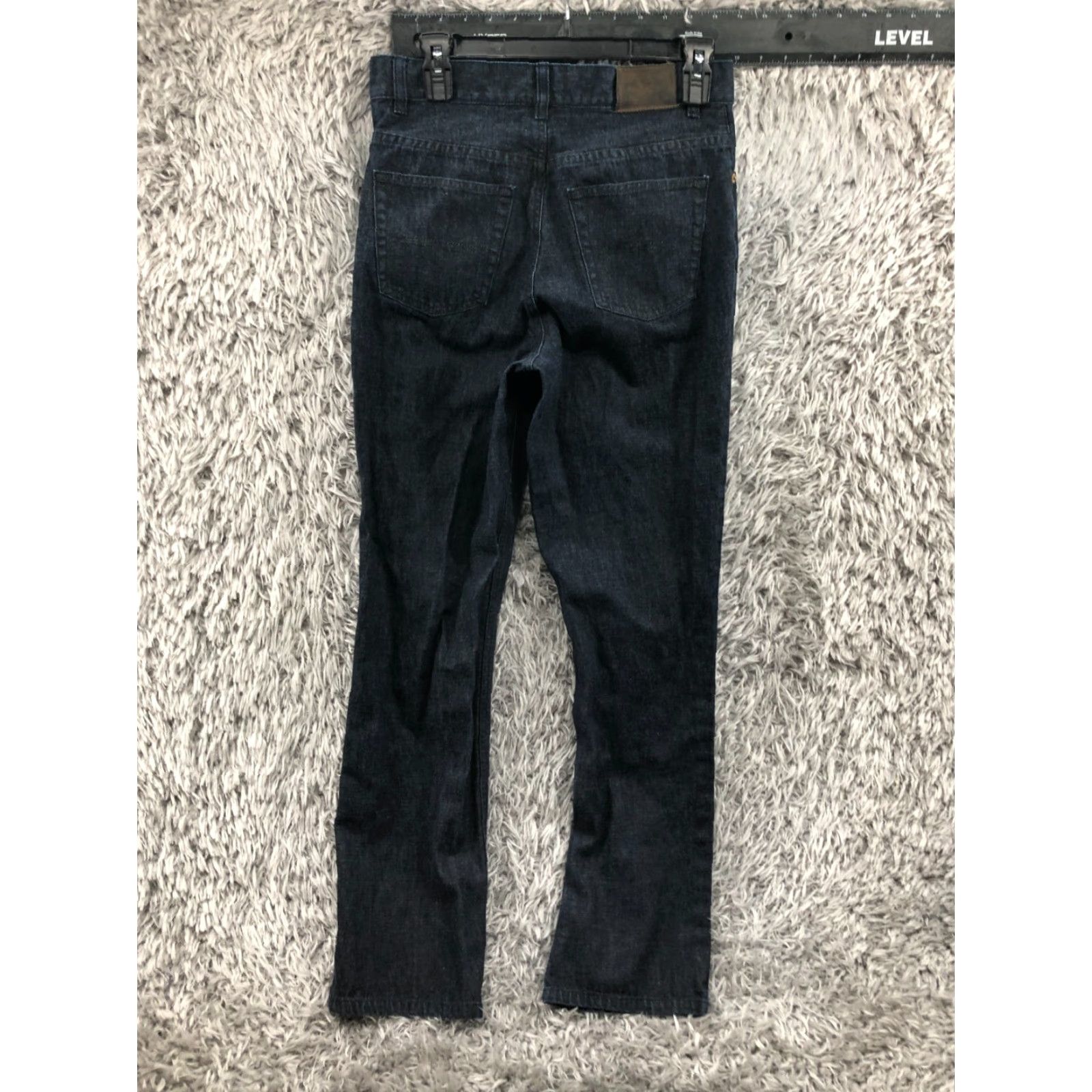 CO Lauren Jeans Co Jeans Size 6 Womens Dark Blue Straight Regular 28 Inseam 31 in Denim Cotton Belt Loops 5-Pocket Classic Modern American Vintage No Size 28" / US 6 / IT 42 - 5 Thumbnail