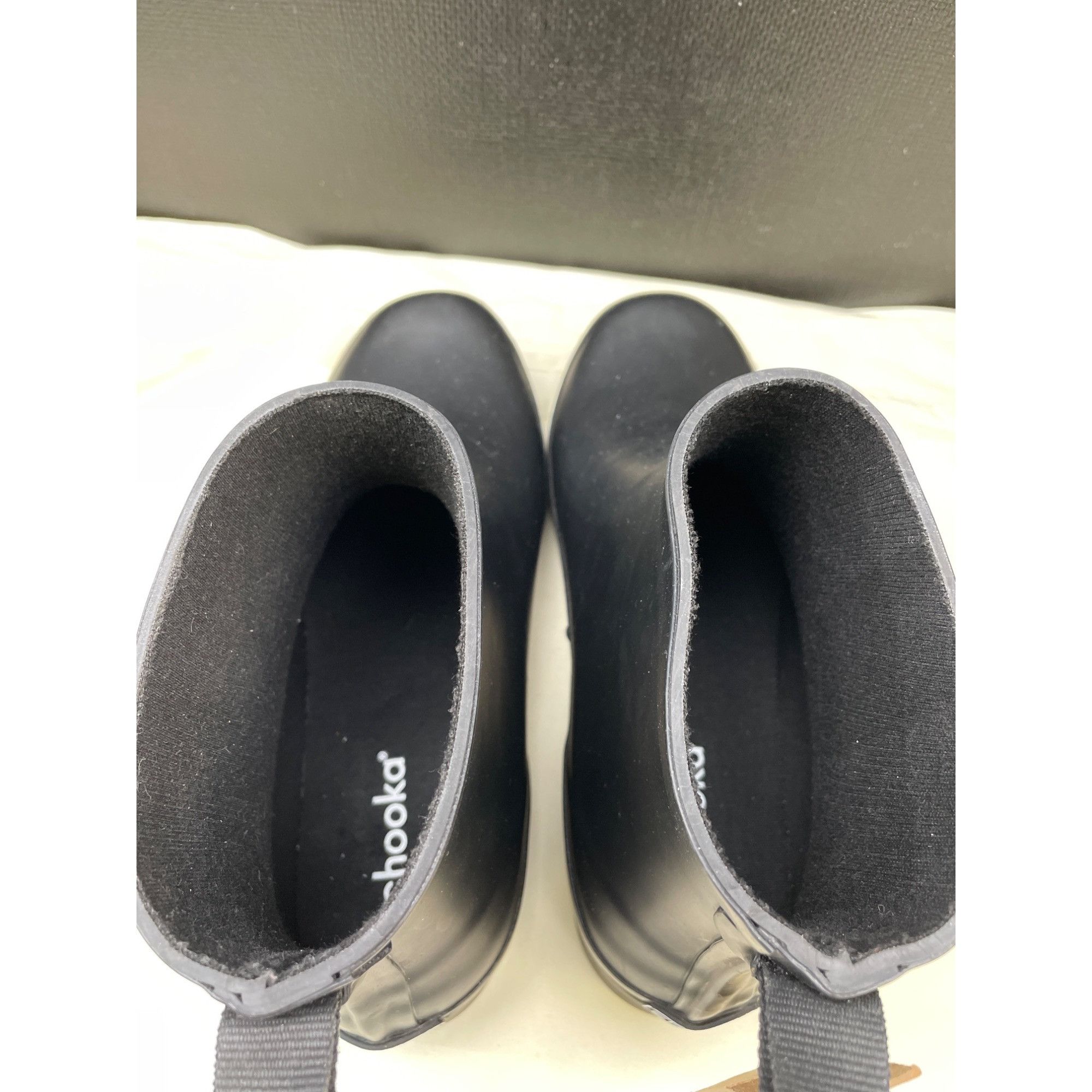 Other Chooka Womens Black Ankle Rain Boots Shoes Size 9 SKU 6448 Size US 9 / IT 39 - 6 Thumbnail