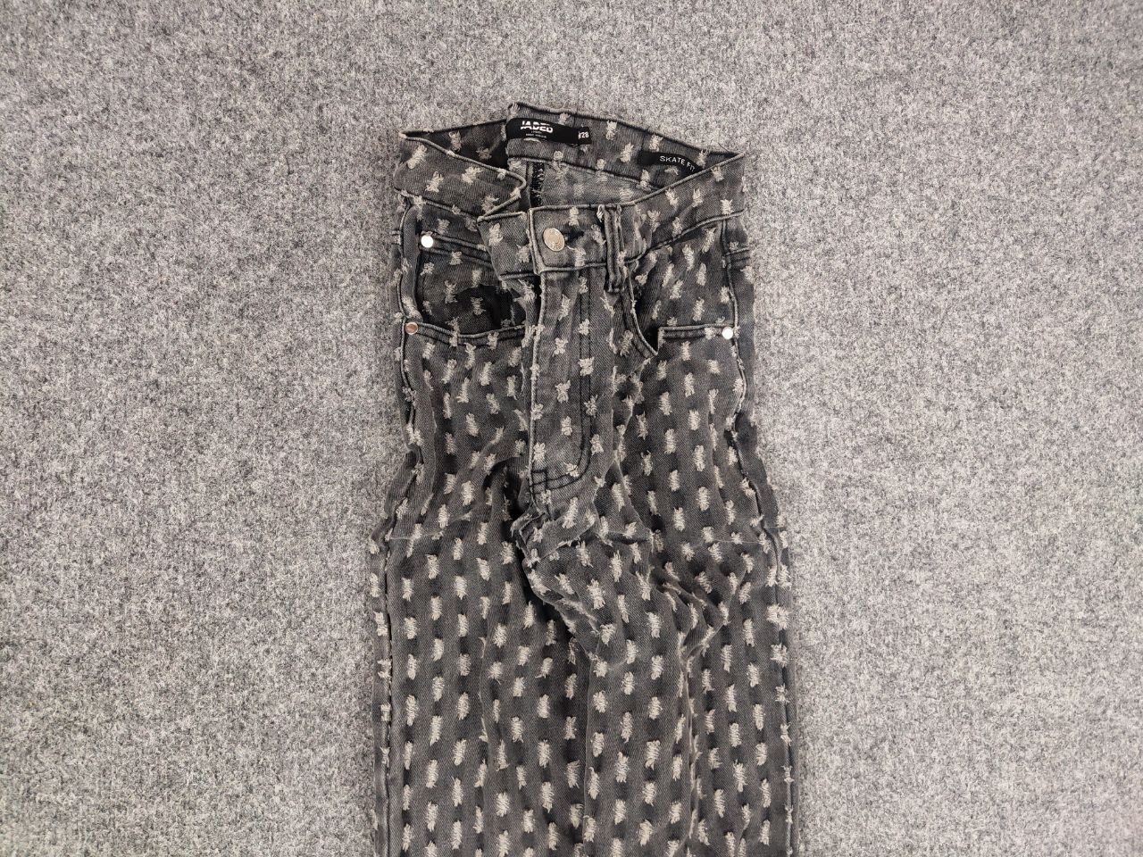 Jaded London Vintage jaded distressed denim Jeans l.g.b. Style Y2K brand Size US 30 / EU 46 - 4 Thumbnail