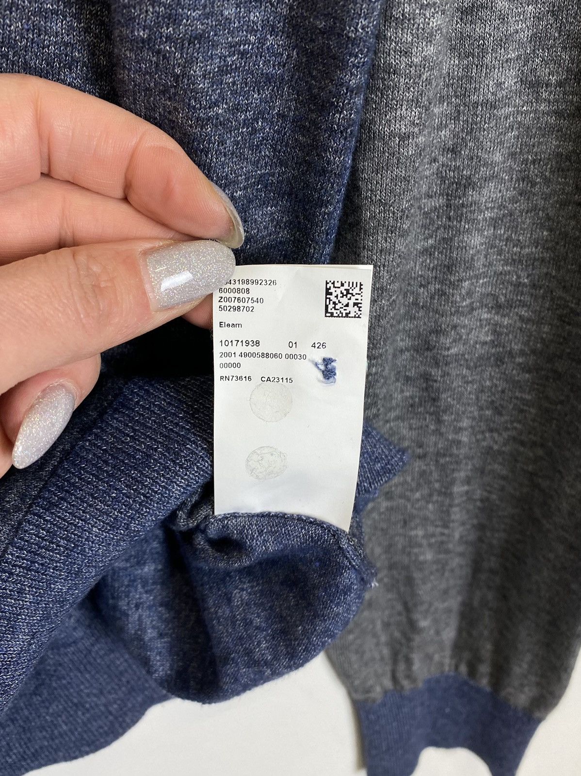 Hugo Boss Hugo Boss 100% Cotton Knit Cardigan Sweater Slim Fit Size XL Size US XL / EU 56 / 4 - 8 Thumbnail
