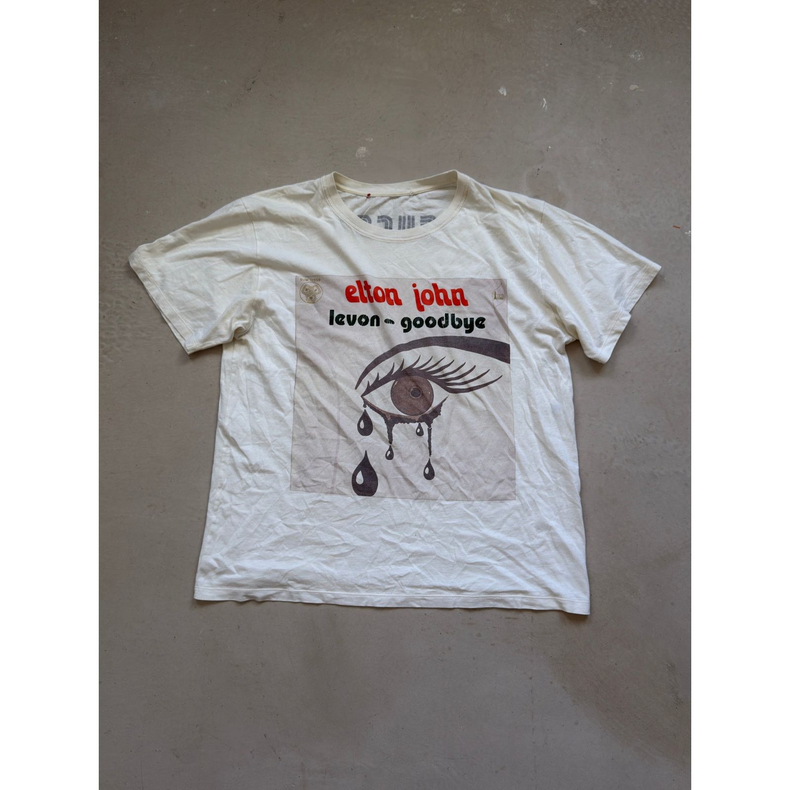 Gucci Gucci Elthon John white T-shirt Size US L / EU 52-54 / 3 - 1 Thumbnail