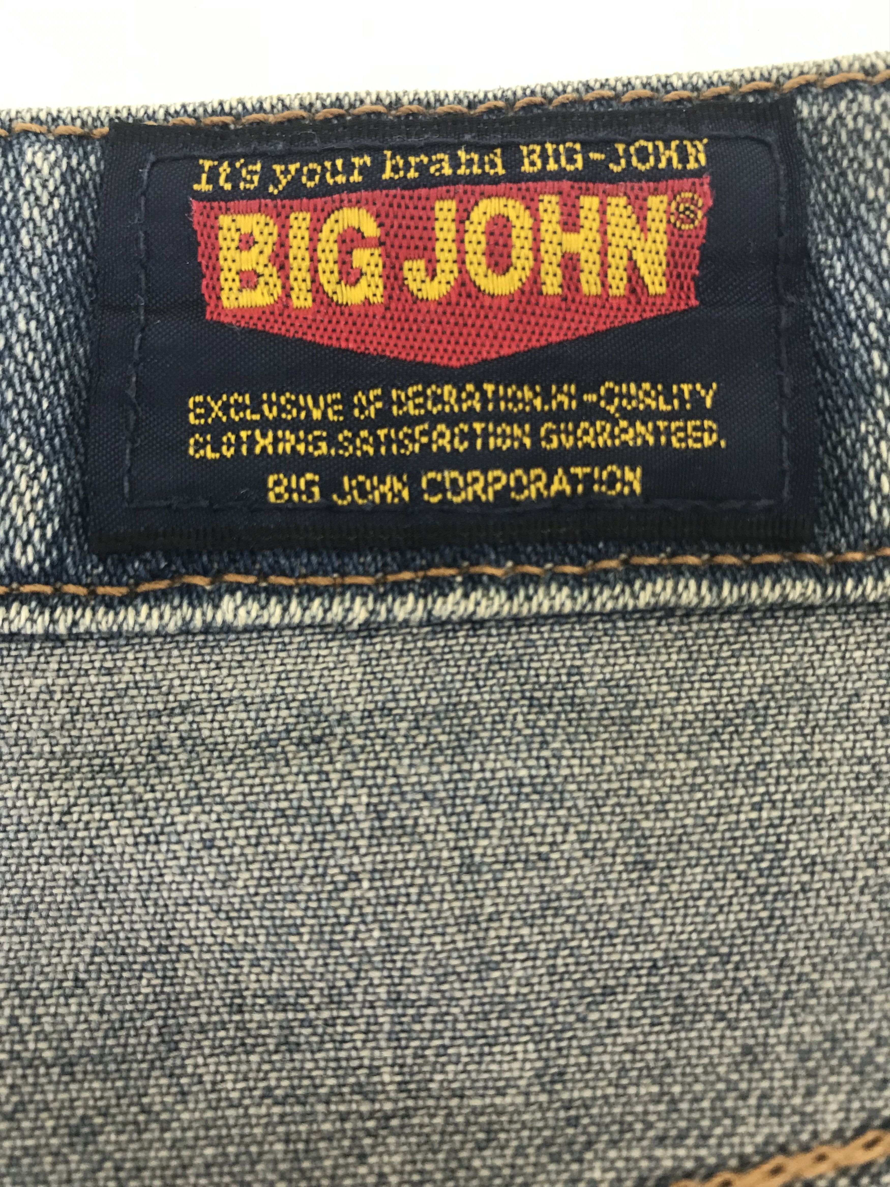 Big John Vintage Big John Faded Blue Jeans Distressed Denim Size US 32 / EU 48 - 11 Thumbnail