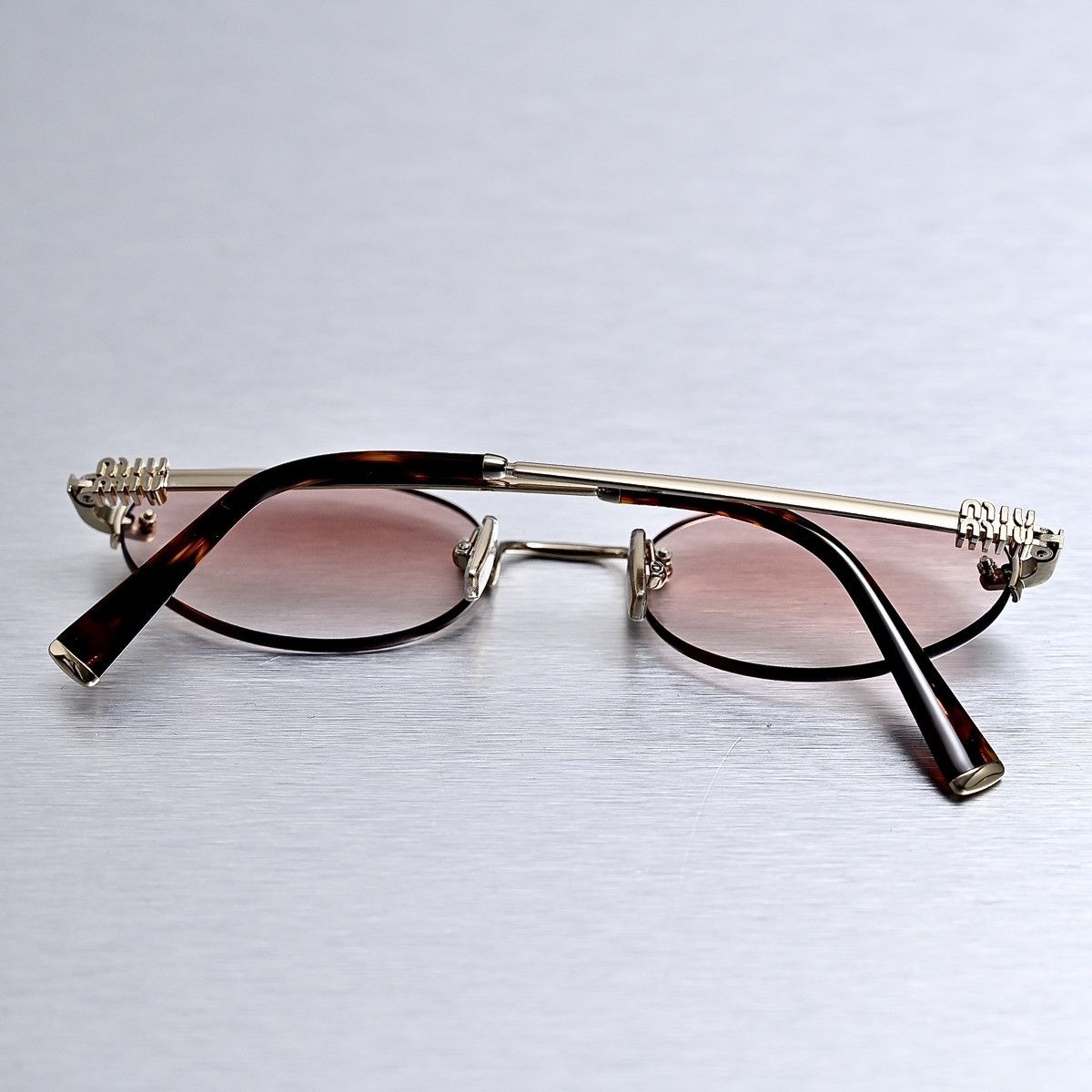 Miu Miu MIU MIU 0MU A54S ZVN70O SUNGLASSES Size ONE SIZE - 9 Thumbnail