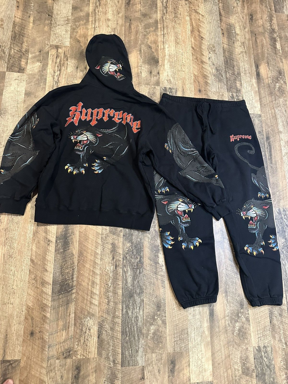 Supreme black panther パーカー Panther Zip Up Hooded Sweatshirt – Supreme