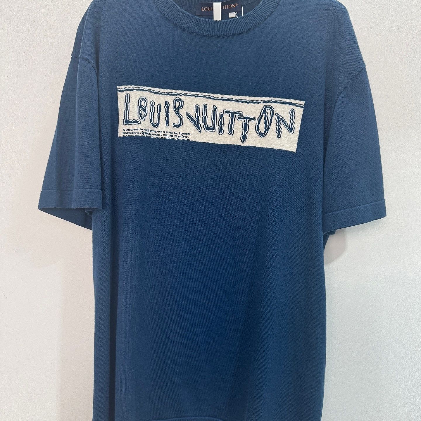 Louis Vuitton Louis Vuitton Letter Logo T-Shirt Size L Size US L / EU 52-54 / 3 - 1 Thumbnail