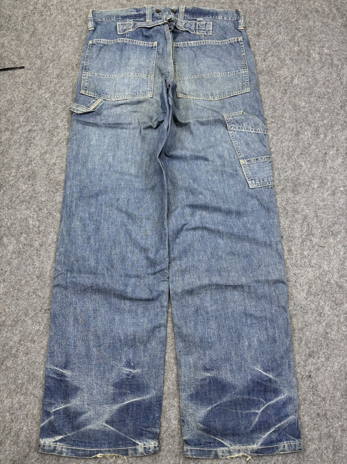 *A VONTADE A VONTADE Kazuyuki Yamakawa War Military Carpenter Pant F886 Size US 32 / EU 48 - 13 Thumbnail