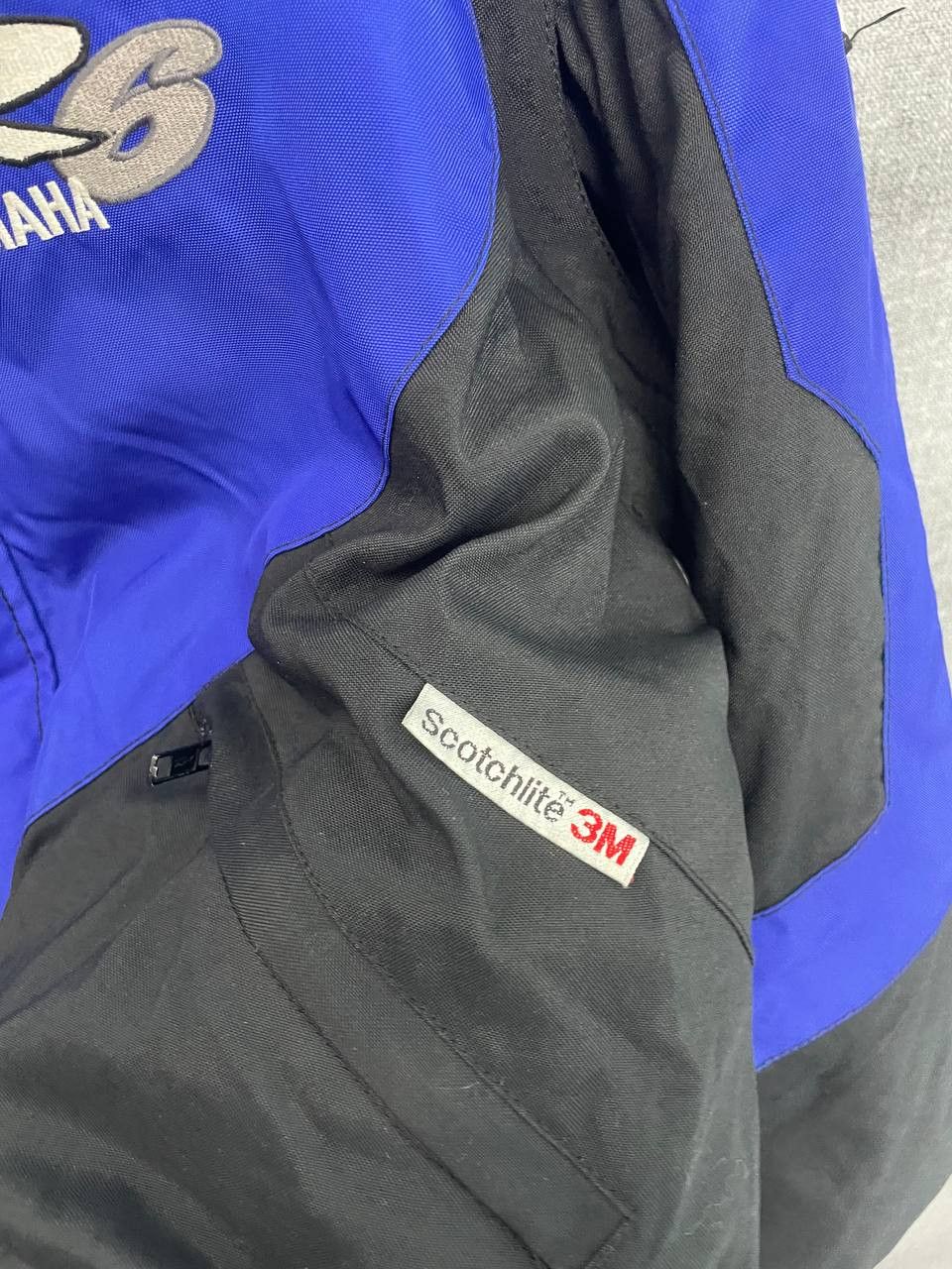 Yamaha VINTAGE YAMAHA R6 BLUE MOTO RACING RALLY F1 MOTOSPORT JACKET Size US L / EU 52-54 / 3 - 11 Thumbnail