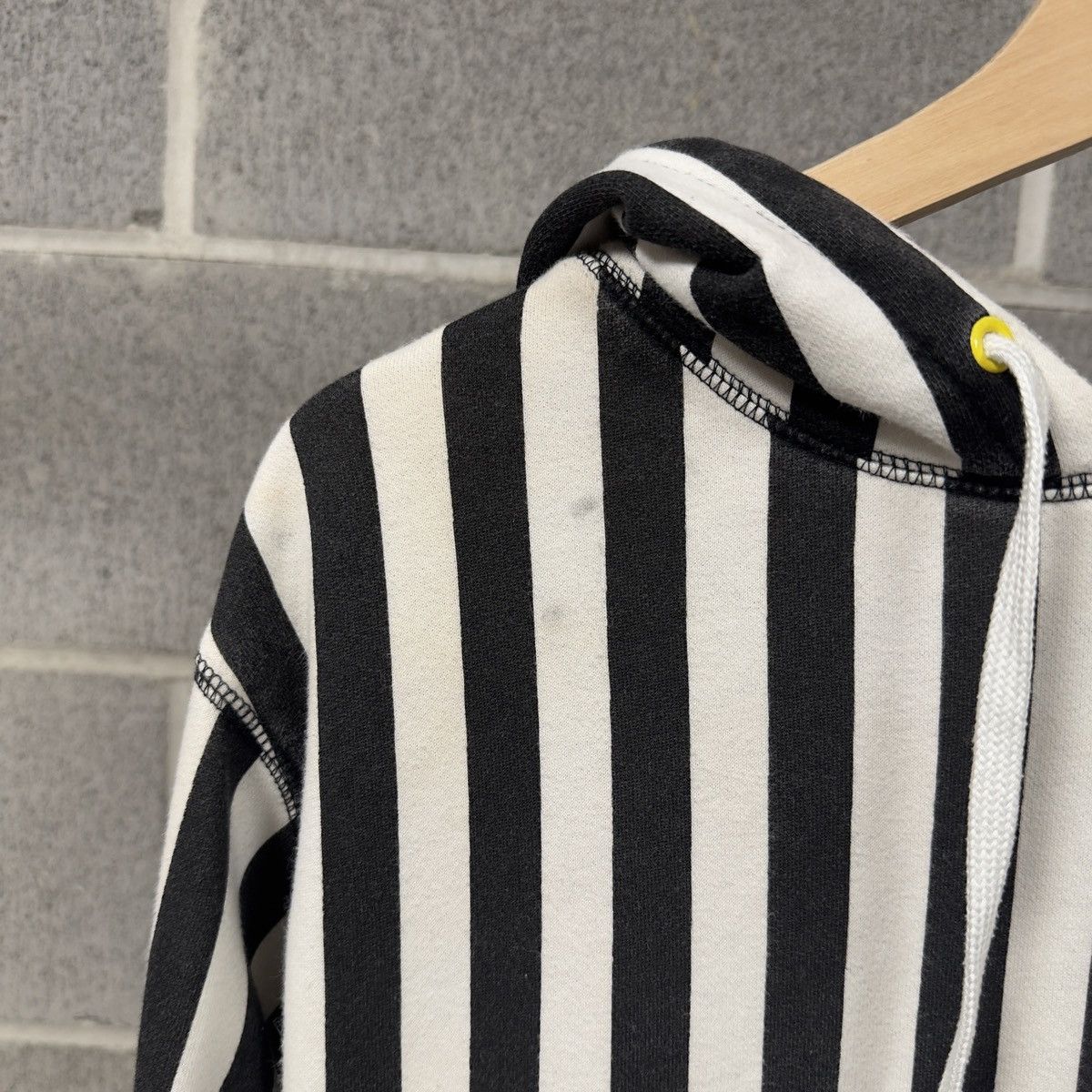 Golf Wang 2014 Kill Cat Flog Gnaw Striped Hoodie Black White Size US L / EU 52-54 / 3 - 6 Thumbnail