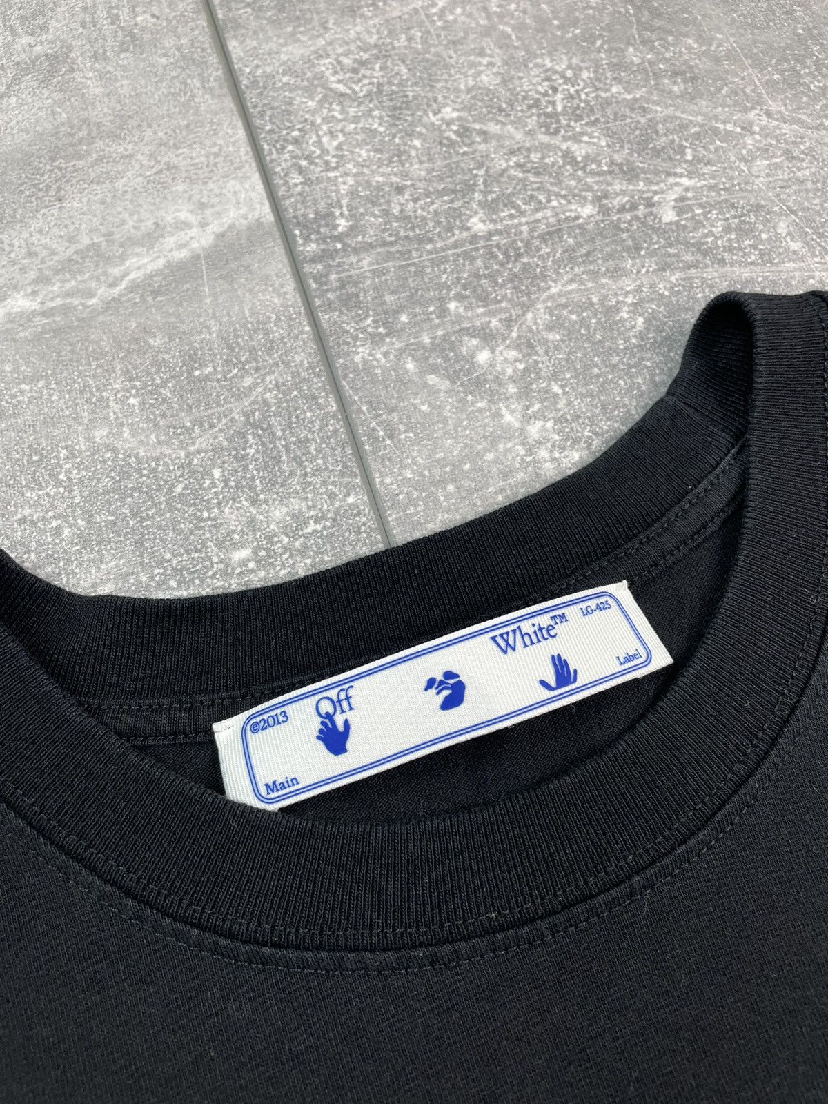 Off-White Off White Black Big Logo T-Shirt Size US S / EU 44-46 / 1 - 6 Thumbnail